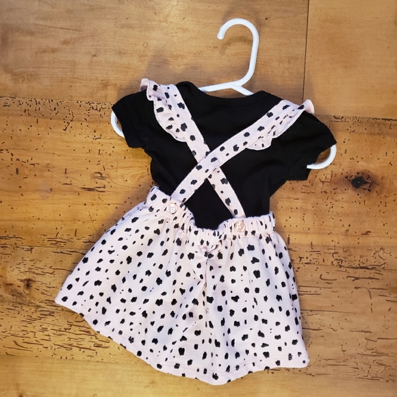 Pink Cheetah Print 2 Piece Set 9mths - Picture 3 of 5